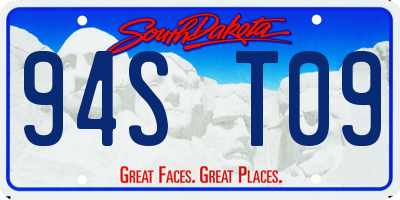 SD license plate 94ST09