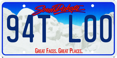 SD license plate 94TL00