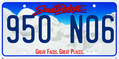 SD license plate 95ON06