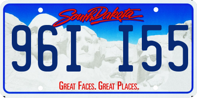 SD license plate 96II55