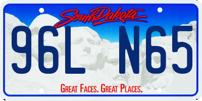 SD license plate 96LN65