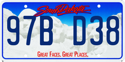 SD license plate 97BD38