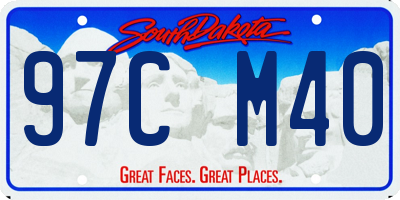 SD license plate 97CM40