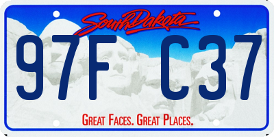 SD license plate 97FC37
