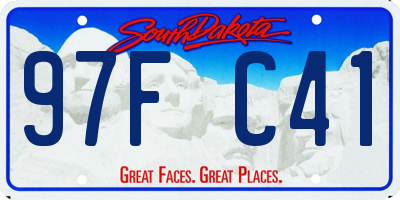 SD license plate 97FC41