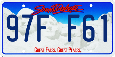 SD license plate 97FF61