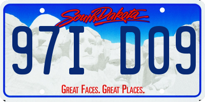 SD license plate 97ID09