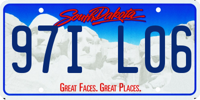 SD license plate 97IL06