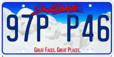 SD license plate 97PP46