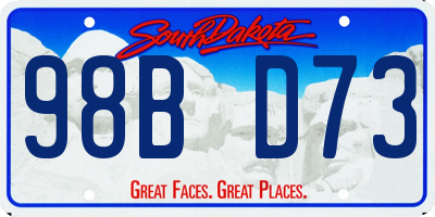 SD license plate 98BD73