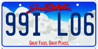 SD license plate 99IL06