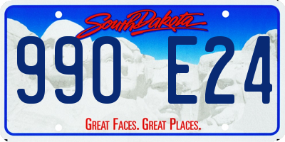 SD license plate 99OE24