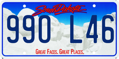 SD license plate 99OL46