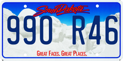 SD license plate 99OR46