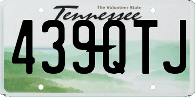 TN license plate 439QTJ