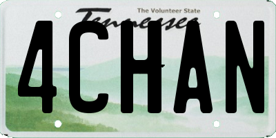 TN license plate 4CHAN