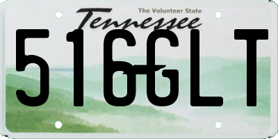 TN license plate 516GLT