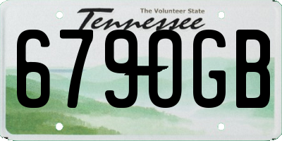 TN license plate 679OGB