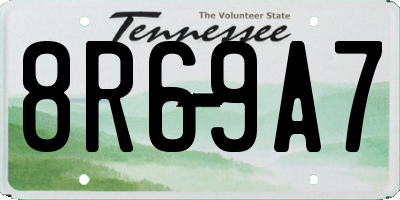 TN license plate 8R69A7