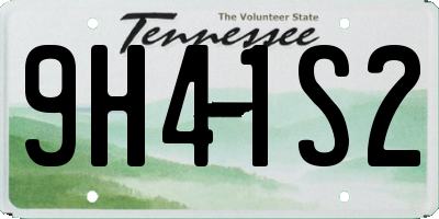 TN license plate 9H41S2