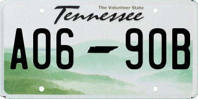 TN license plate A0690B