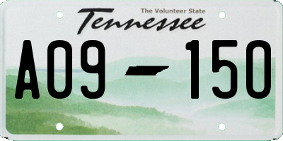 TN license plate A0915O