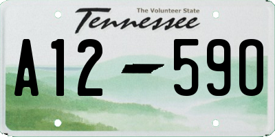 TN license plate A1259O