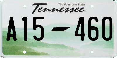 TN license plate A1546O