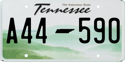 TN license plate A4459O
