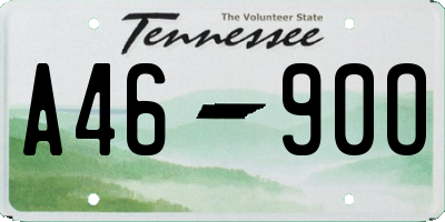 TN license plate A4690O
