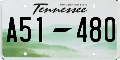 TN license plate A5148O
