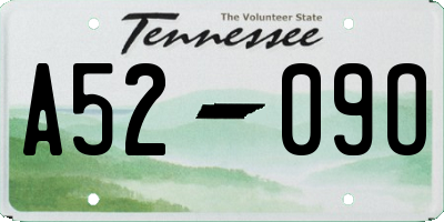 TN license plate A5209O