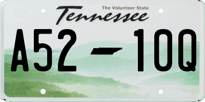 TN license plate A5210Q
