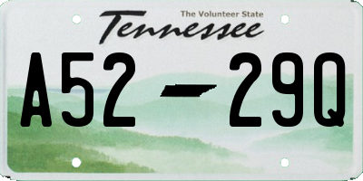 TN license plate A5229Q