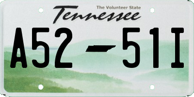TN license plate A5251I