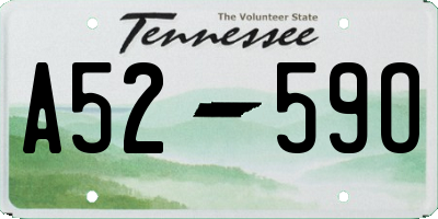 TN license plate A5259O