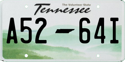 TN license plate A5264I