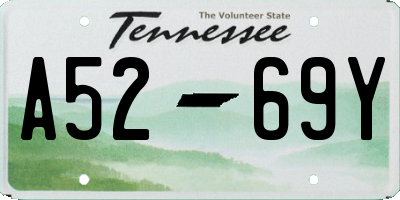 TN license plate A5269Y