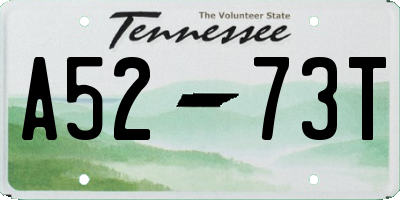 TN license plate A5273T