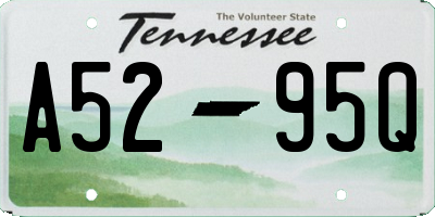 TN license plate A5295Q