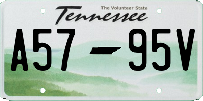 TN license plate A5795V