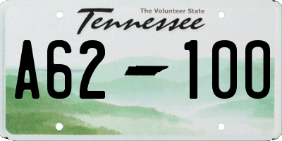 TN license plate A6210O