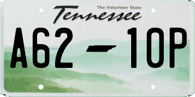 TN license plate A6210P