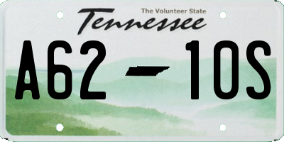 TN license plate A6210S