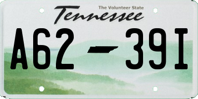 TN license plate A6239I