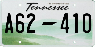 TN license plate A6241O