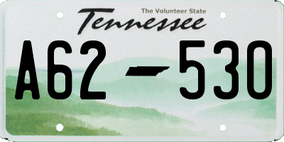 TN license plate A6253O