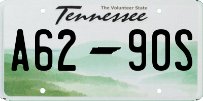 TN license plate A6290S
