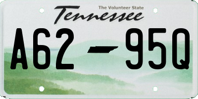 TN license plate A6295Q