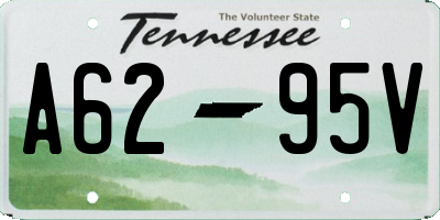 TN license plate A6295V